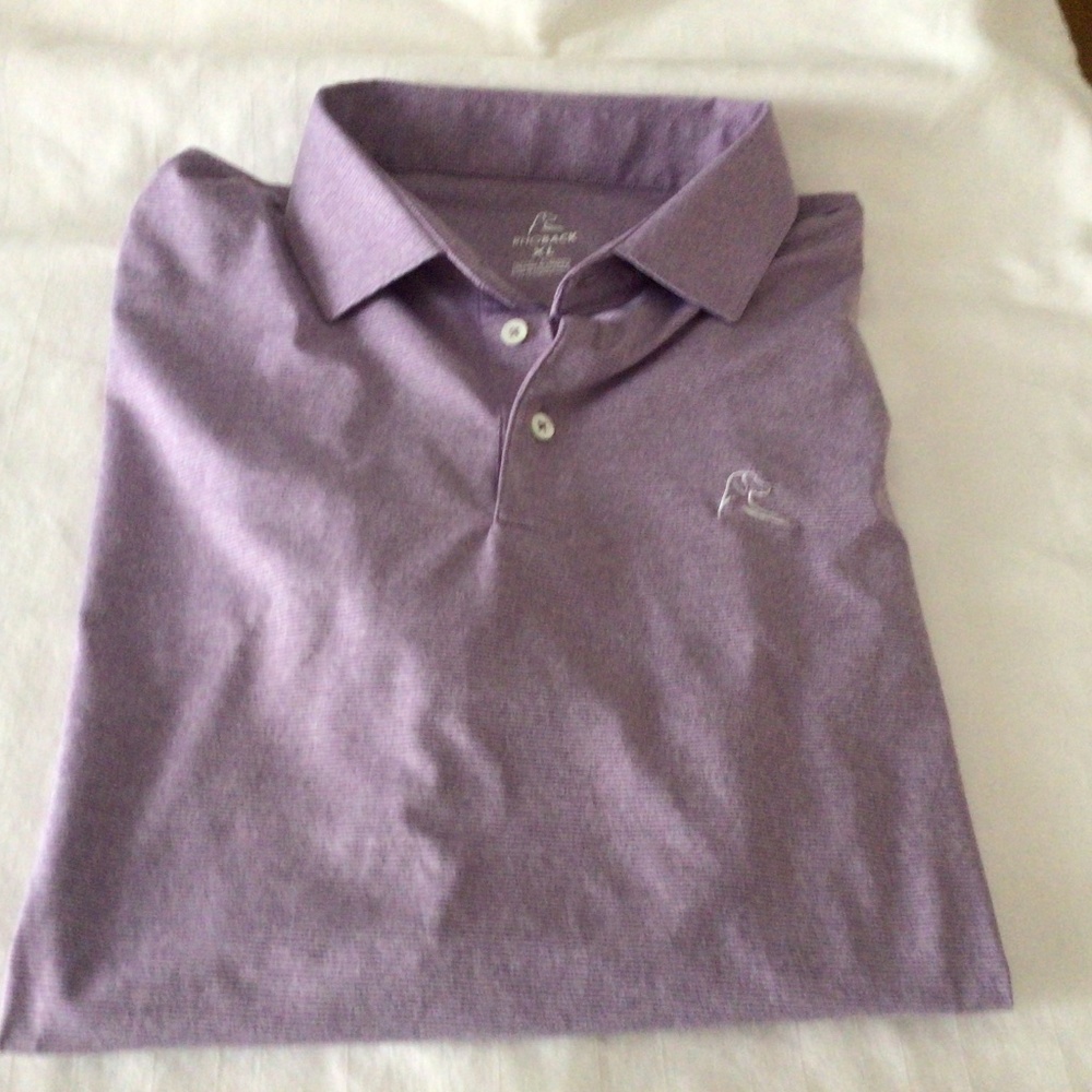 Rhoback Purple Men's Polo Shirt